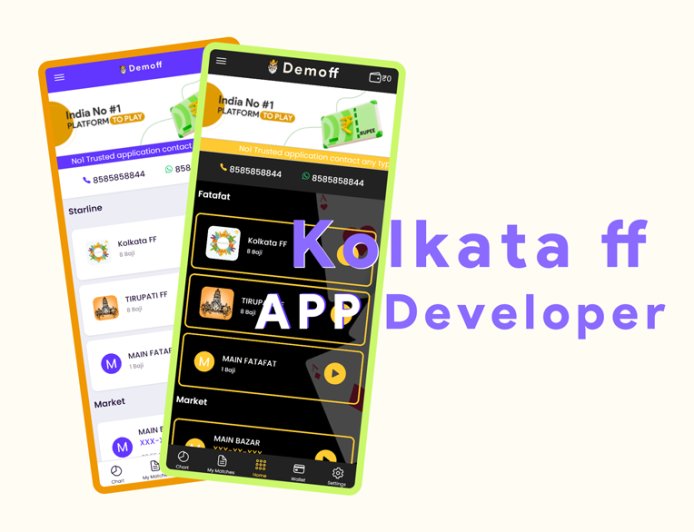 Kolkata FF Fatafat App Development | Fast & Affordable Matka Game App
