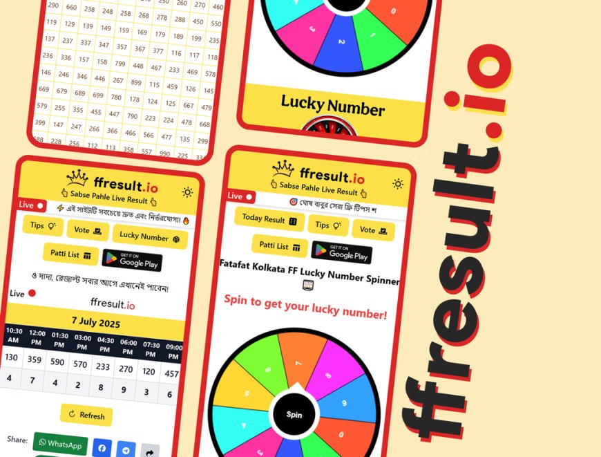 Kolkata FF Result – Complete Guide to Kolkata Fatafat, Baji Timings, Winning Tips, and App Development